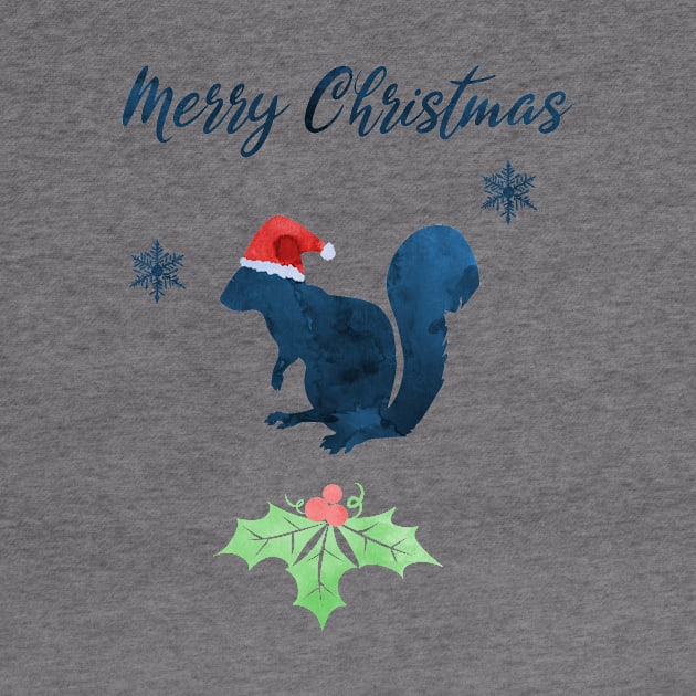 Merry Christmas - Squirrel by TheJollyMarten